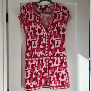 XS BCBGMaxAzria mini dress - stretchy, short.